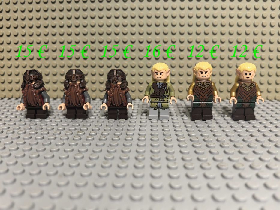 LEGO минифигурки рицари пирати нинджаго космос колекционерски стар уорс уестърн фортнайт властелинът на пръстените други ЧАСТ 3