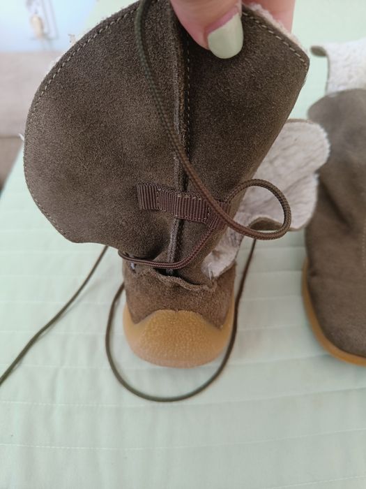Зимни боти естествен велур 38 номер
