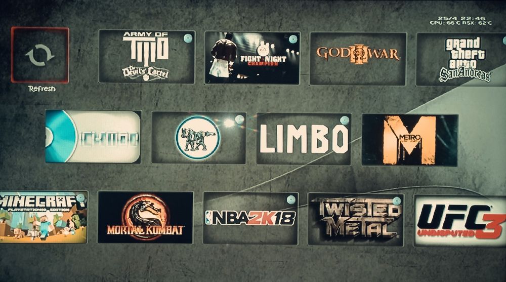 Soni PS3 Hen, 30 игр, 500 ГБ