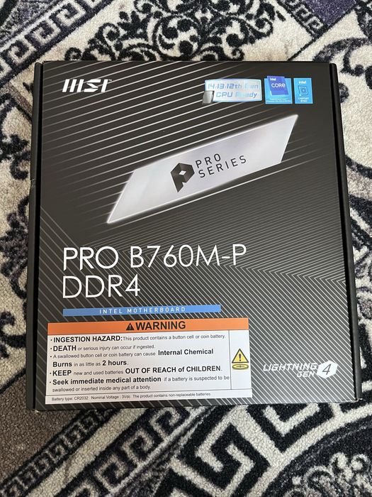 Материнская плата MSI PRO B760M-P DDR4