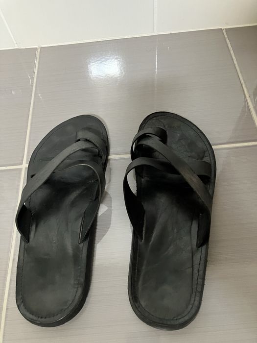 Papuci bata  din piele naturala marimea 40