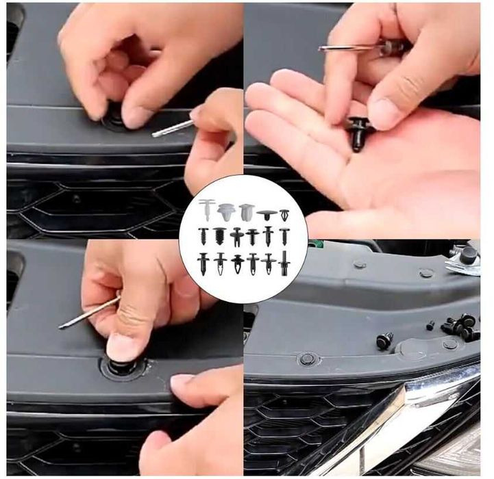 Универален комплект щипки 421 бр за автомобил Кори Лайсни Панели Табло