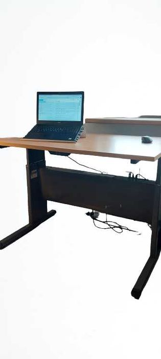 Set masa reglabila si scaun ergonomic refurbished + Cadou
