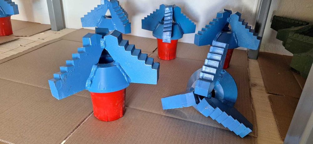 Sape de foraj cu lame cu vidia de 10mm grosime