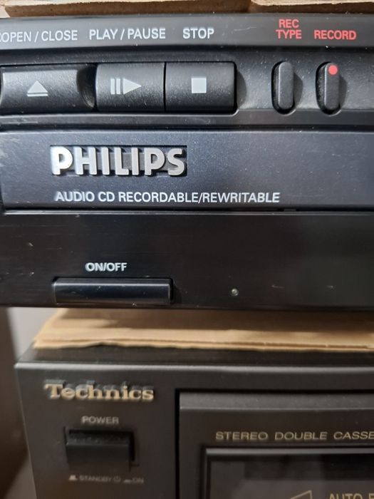 Deck cd recorder philips