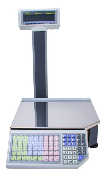 Весы электронные с  печатью Штрих М