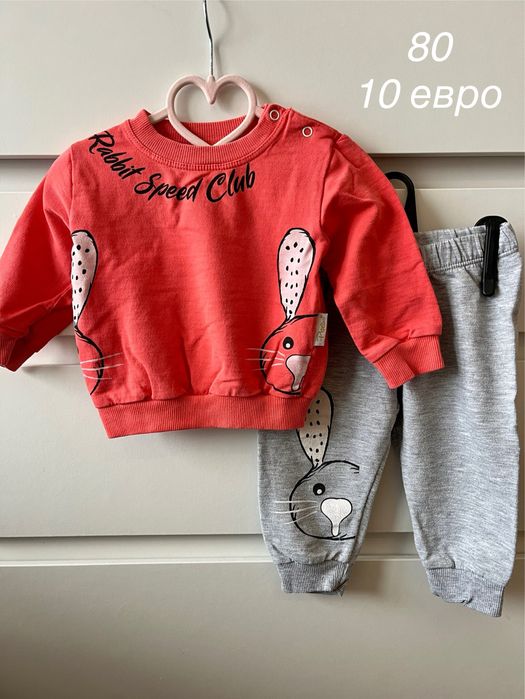 Дрехи 74/80 за момиче