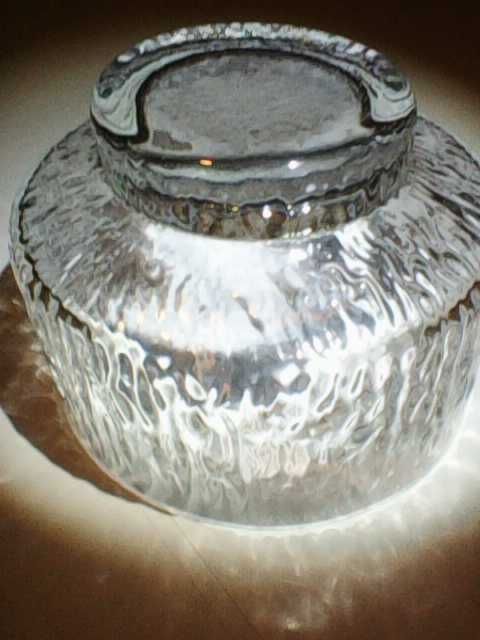 Продавам комплект от 6 + 1 стъклени купи, унгарско производство