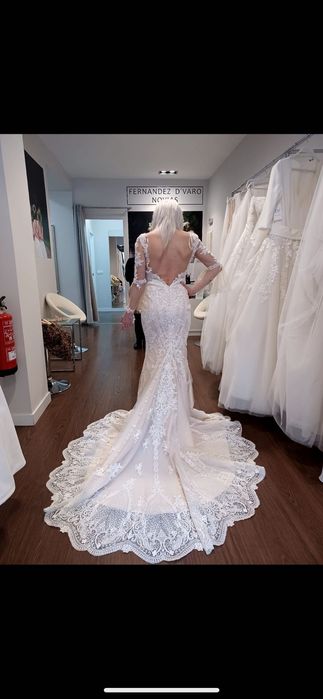 Rochie mireasa dantela