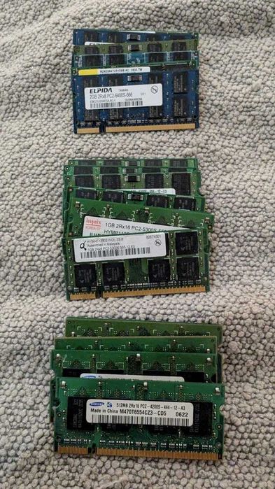 RAM Laptop DDR5 8GB 5600 SODIMM si DDR4 4/8GB 3200 &  Testat Garantie