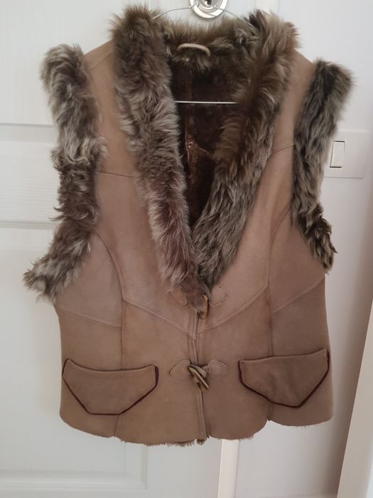Vesta blana naturala