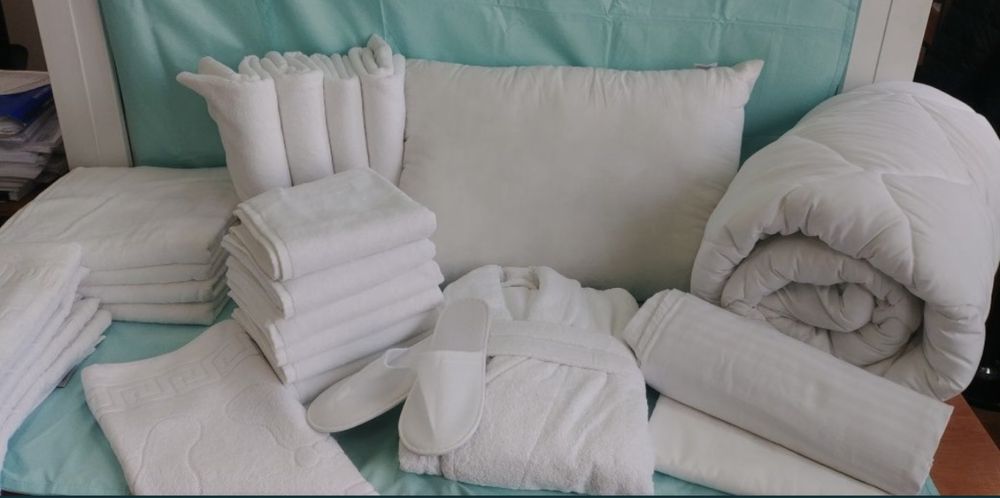 Постельное белье для гостиниц, суточных квартир,страйп сатин