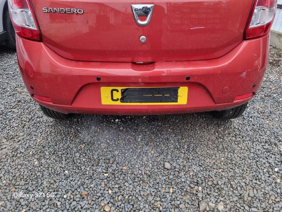 Bara spate Dacia Sandero 2 2012 - 2016 Hatchback 4 Usi Rouge de Feu TEB76 (1403)
