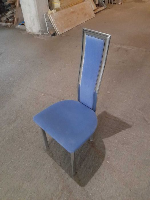 Set 6 scaune albastre