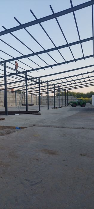 Structurii hale metalice pentru depozitare cereale etc  în toată tara