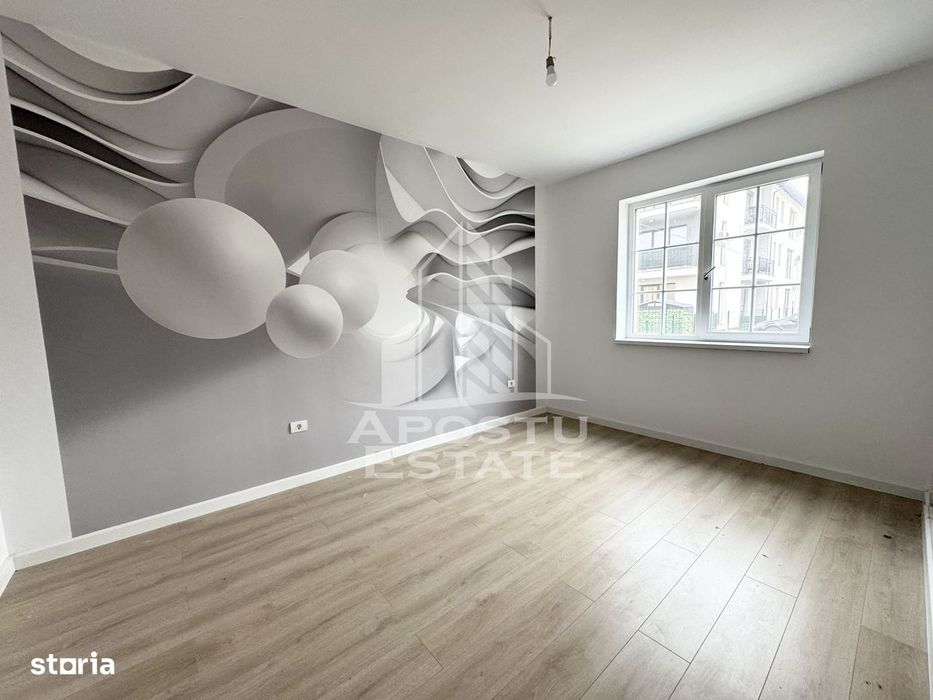 Apartament cu 2 camere decomandat si gradina de 15 mp la asfalt Giroc