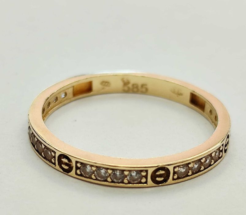 Inel aur 14K 1.96gr (AG35 B 35485.2) Garantie 2 ani !
