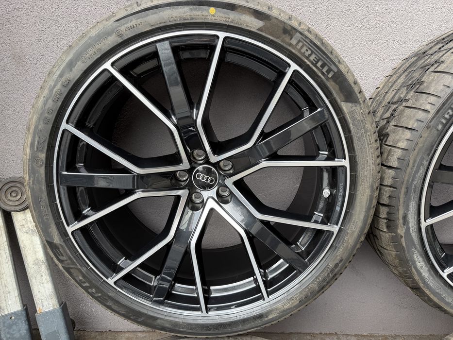 Jante Originale Audi Sport R22 Q7 SQ7 4M echipate vara noi pirelli
