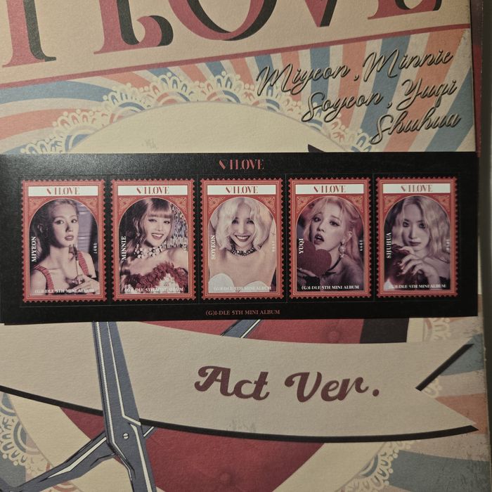 к-поп альбом i-dle I LOVE act ver.