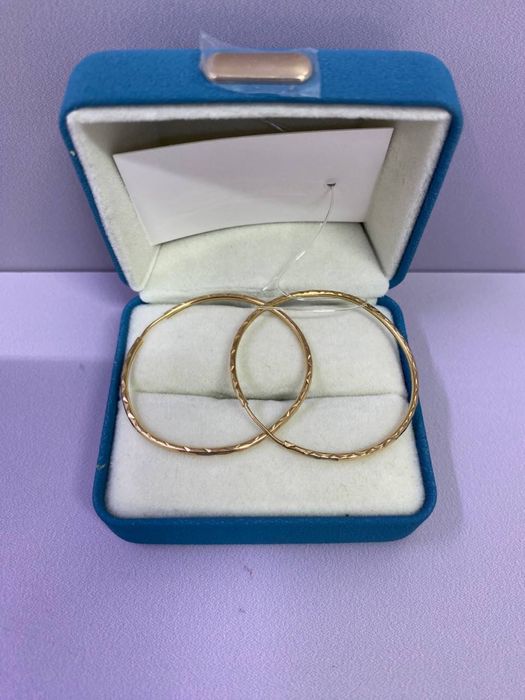 Золотые серьги #КО34699