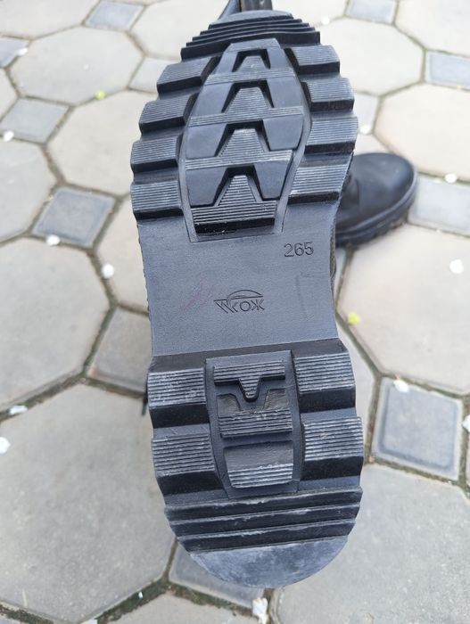 Новые кожаные берцы