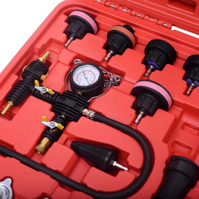 Комплект за измерване налягането в радиатора и охладителната система