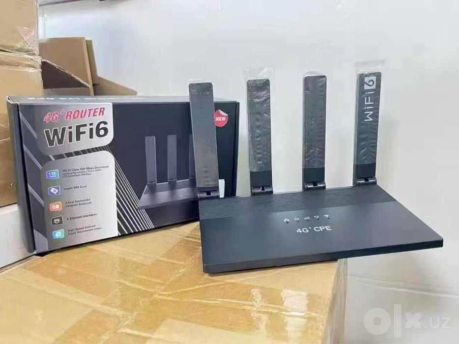 Router WIFI 6 4 G CPE sim cart