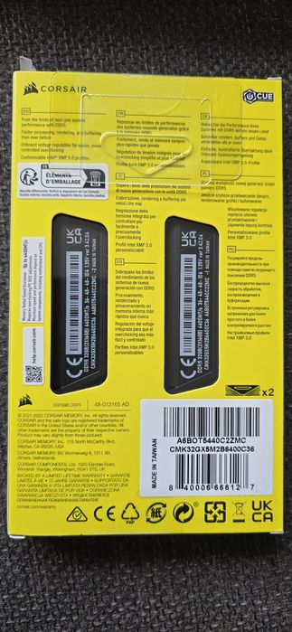 Memorie Ram Corsair Vengeance Kit 32GB DDR5 6400MHz CL36