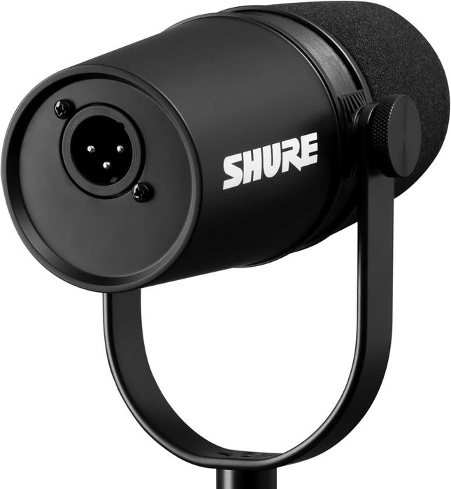 Професионален микрофон Shure MV7X XLR за подкаст и стрийминг (Нов)