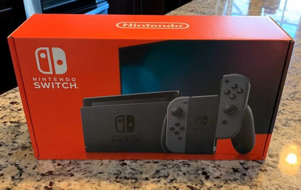 Nintendo Switch Grey - чисто нова конзола за игра