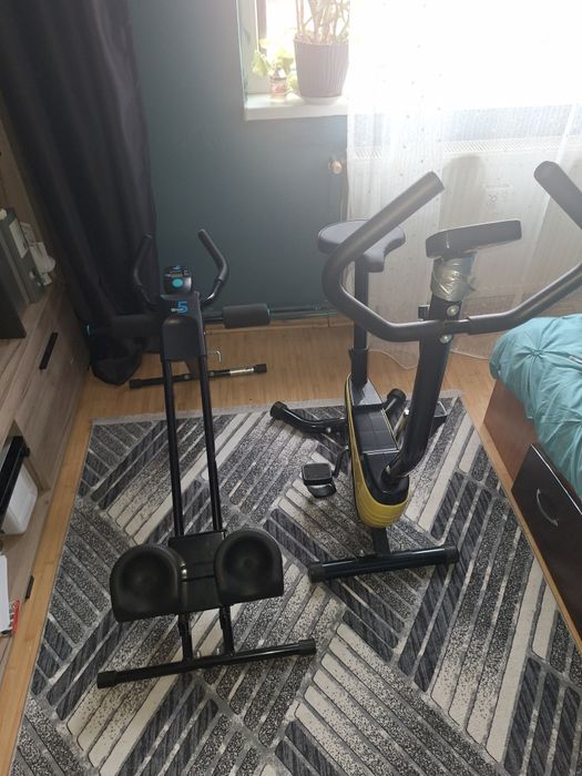 Vind Set Fitnes .Bicicleta medicinala,si aparat abdomen