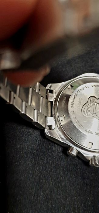 Tag heuer aquaracer caf2112 , automatic ,chronograph , diver 300m