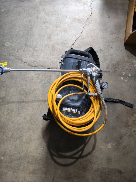airless wagner, spraypack 18v, debit 0.9 l/min