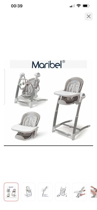 Стульчик шезлонг Maribel 3 в 1