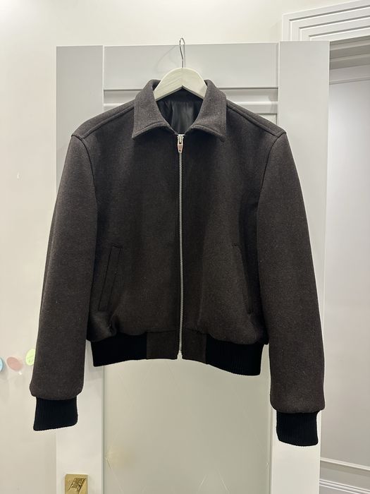 Корейский бомбер из шерсти