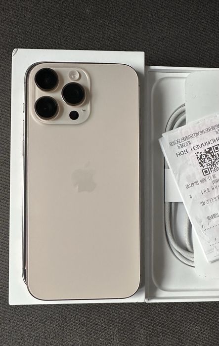 Apple Iphone 16 Pro Max 256Gb Desert Гаранция 24м