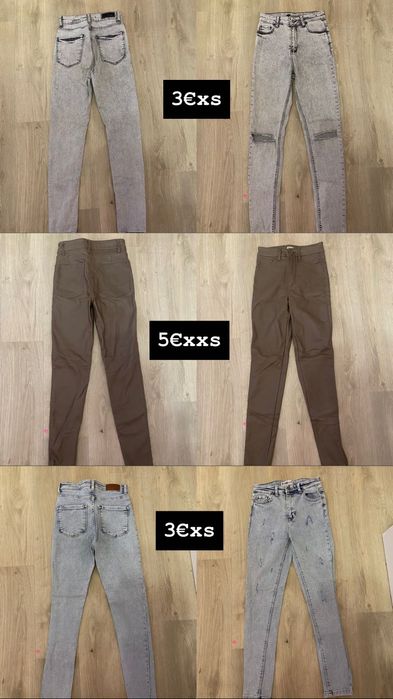 Дамски дънки-ххс/хс/с размери