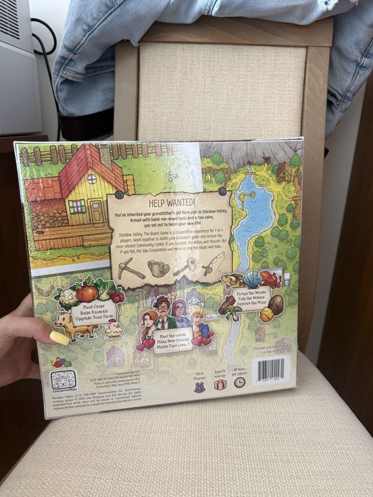 Настолна игра Stardew Valley: The Board Game - Кооперативна