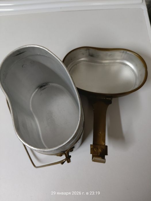 Армейский котелок  аллюминиевый,