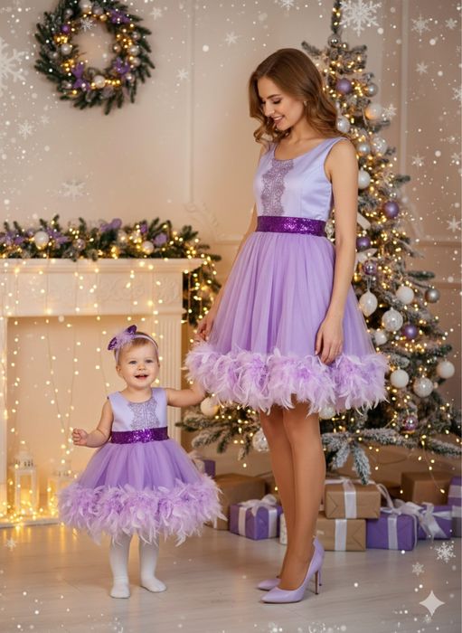 Платья для мамы и дочки