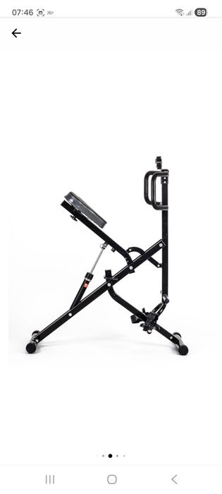 Aparat abdomene TECHFIT TOTAL AB CRUNCH, 12 nivele de rezistenta, Negru