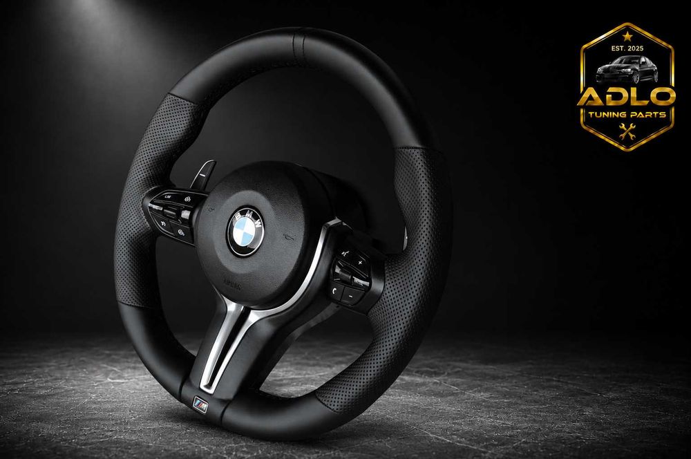 Volan Sport M BMW F10 F20 F30 F01  Seria 1 2 3 4 5 6 7 X1 X2 X3 X4 X5 X6 cu Padele