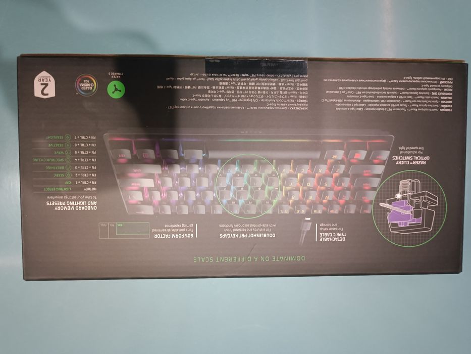 Клавиатура Razer Huntsman Mini (чисто нова, неразопакована)
