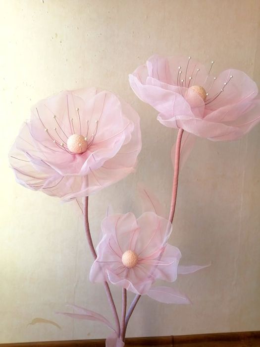 Изкуствени цветя handmade