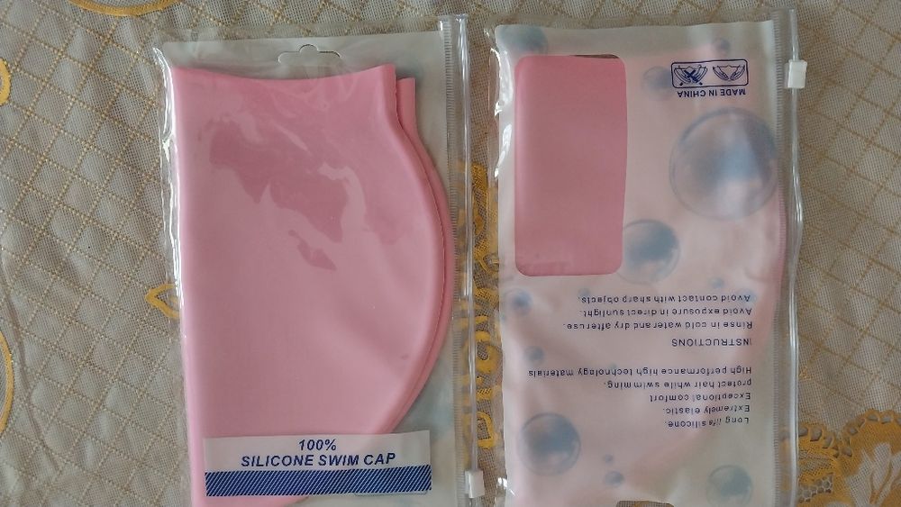 Шапочки для бассейна силиконовые
