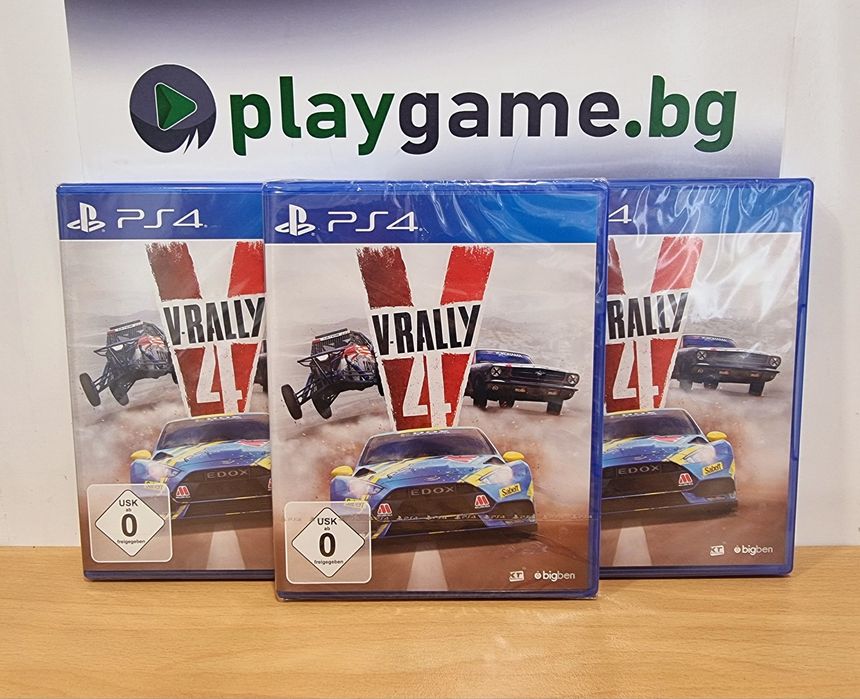 Чисто нова игра V-RALLY 4 за PS4