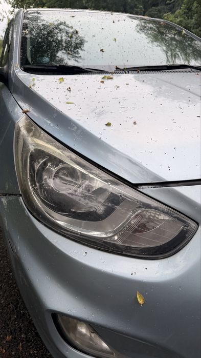Фара hyundai accent solaris