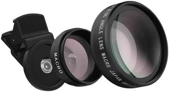 0.45X супер широкоъгълен +макро обектив за телефон с щипка (37mm,49UV)