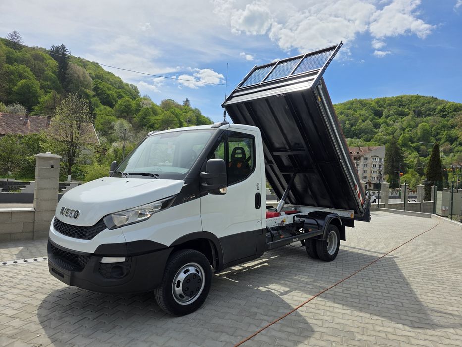 Vând Iveco Daily basculabil EURO 5, motor 3L,150 CP, an 2016, RAR efectuat