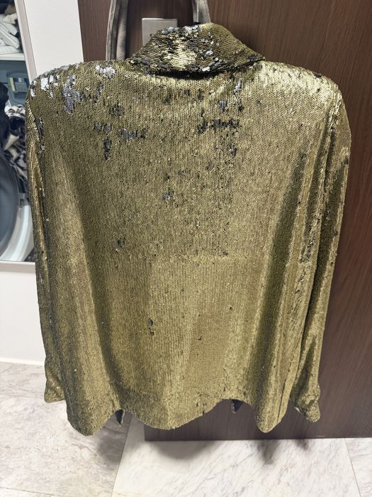 Sacou cu paiete aurii S/M - Otilia Brailoiu